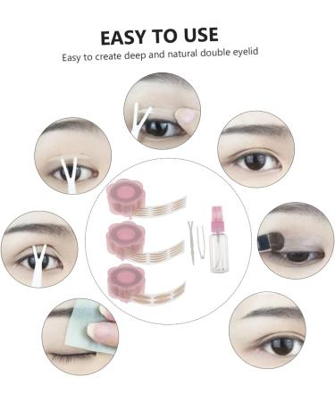 DOITOOL 1 Set Double Eyelid Sticker Fold Eyelid Shadow Sticker Instant Lift Eyelid Makeup Accessories Natural Long- Lasting Sticky Natural Eyelid Patches Hooded Adhesive Strip Glue - Buy Online on GoSupps.com