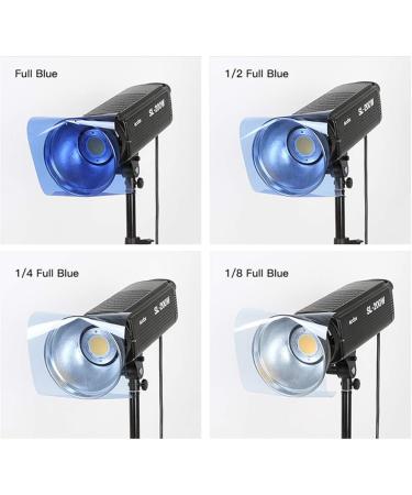 Color Correction Gel Filter 8 Pack - 16x20 Blue Orange Photography Lighting Gels for Studio Flashlight & LED Light - Buy Online on GoSupps.com