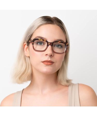 Miyya 6 Pack Fashion Reading Glasses for Women | Blue Light Blocking Anti UV Oversized Square Readers with Spring Hinge | 6 Pack Mix 2.0 x - Buy Online on GoSupps.com