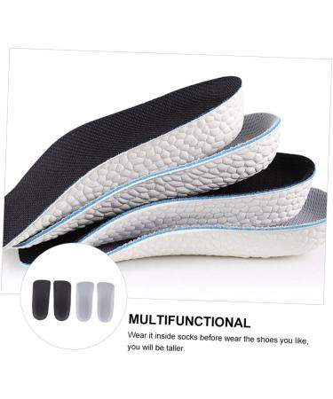 6 Pairs Heel Cushion Pads for Height Increase - Comfortable Insole Protector & Support Socks - Buy Online on GoSupps.com
