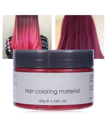 120ml Red Wax Dye for Hair - Temporary Hair Color Cream for Men & Women | Natural Hairstyle Solution - Buy Online on GoSupps.com