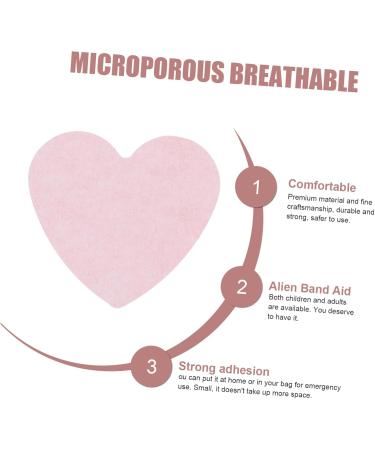 Shop Healeved 250 Pcs Alien Burn Bandages - Cute Heart Shaped Flexible Injury Bandages for International Shipping - Buy Online on GoSupps.com
