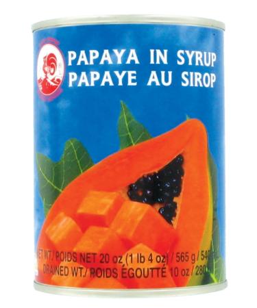 Canned Fruits in Syrup 565g/Box and Fruit Cocktail 2500g/Box - Free Shipping France (1, Papaya)