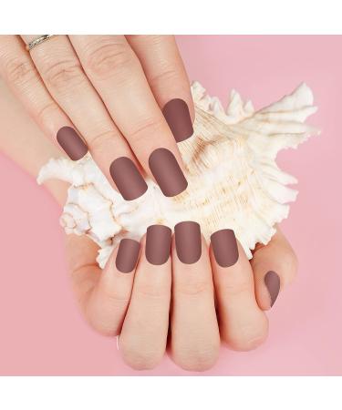 1344 Pieces 56 Sets Medium Square Press on Nails - Glossy and Matte Artificial Nails for Nail Art DIY - Buy Online on GoSupps.com