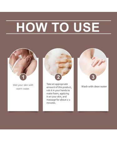 homomdy Coffee soap natural soap with serum oils deep cleansing longlasting scent mild exfoliation moisturizing and nourishing reduces dull skin brightens smooth skin for all skin types 2pcs - Buy Online on GoSupps.com