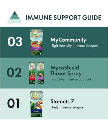 Host Defense Stamets 7 Mushroom Capsules Daily Immune Support & Energy with Organic Mycelium Blend Immune Support Blend with Lion's Mane Chaga Cordyceps Reishi Maitake Mushroom Turkey Tail Mushrooms Supplement Certified Organic Vegetarian Capsules Stamets - Buy Online on GoSupps.com