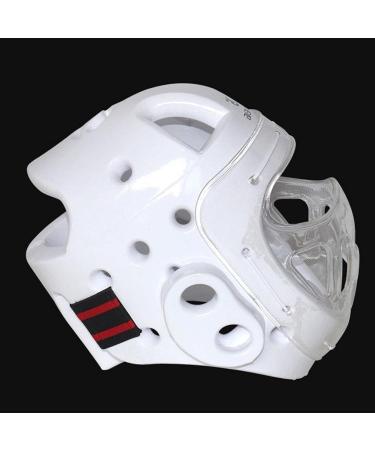 Kowaku Breathable Boxing Head Guard - MMA Kickboxing Helmet for Kids & Adults | Face Protection for Muay Thai & Taekwondo - White M - Buy Online on GoSupps.com