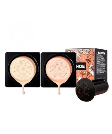 Air Cushion CC Cream Mushroom Head Foundation - Long Lasting Matte Concealer A-Ivory - Buy Online on GoSupps.com