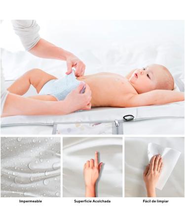 XL Multifunctional Baby Wrapping Pad - Compact Diaper Bag with Integrated Diaper Support for Easy Travel - Buy Online on GoSupps.com