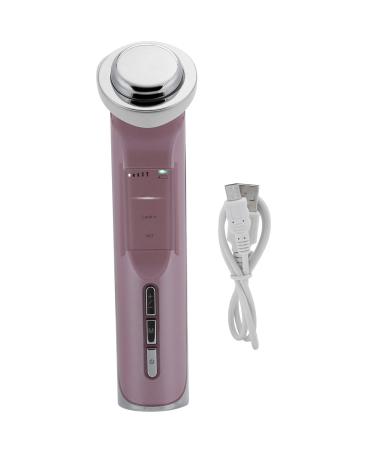 Professional Ion Facial Cleansing Machine Handheld Electric Face Skin Cleaner Beauty Instrument Constant Temperature Warm Skin Care Equipment()