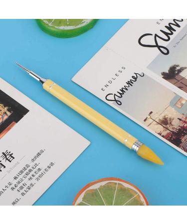 Buy Nail Punctuation Pen - Two-Sided Bonbon Colored Manicure Tool (Yellow) | International Shipping Available - Buy Online on GoSupps.com