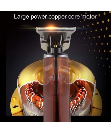 Electric Trimmer LCD Display Hair Trimmer for Hair Salon for Home(Red) - Buy Online on GoSupps.com