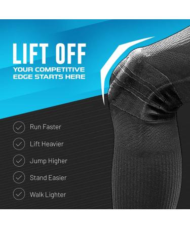 Knee Support Brace Compression Sleeve for Men & Women - Patella Gel Pads & Stabilizer - Pain Relief for Meniscus Tear ACL Arthritis - X-Large - Buy Online on GoSupps.com