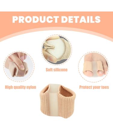 Bunion Corrector Toe Separators - 12 Pack Breathable Gel with 2 Loops for Women and Men - Overlapping Toes Straightener - Size L - Buy Online on GoSupps.com