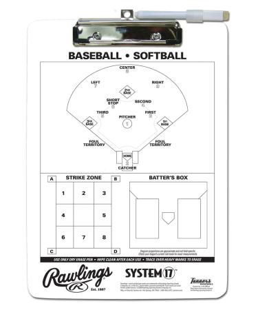 Rawlings | Dry-Erase Coach's Clipboard | Baseball/Softball