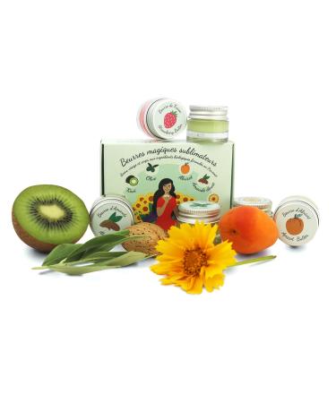 Travel Kit of 6 Organic Balms 6x7ml