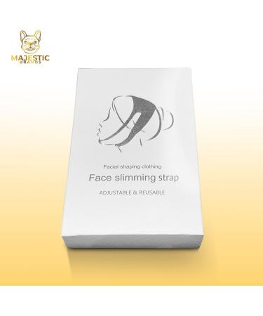 Face Slimming Strap for Women & Men - Tighten and Sculpt Lower Jaw Support - V Line Face Jaw and Chin Support Strap Breathable Material With Packaging - Buy Online on GoSupps.com