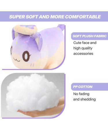 LAIBUY Plush Kawaii Kitten Anime Hugging Pillow - Cute Stuffed Cat Toy for Kids - Perfect Gift for Birthday or Christmas (Donut) - Buy Online on GoSupps.com