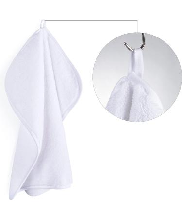 Polyte Premium Microfibre Wash Cloth 33 x 33 cm - White - Pack of 6 - Buy Online on GoSupps.com