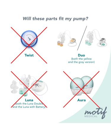 Motif Medical Slow-Flow Baby Bottle Nipples for Duo - Gentle Feeding Solution - Buy Online on GoSupps.com