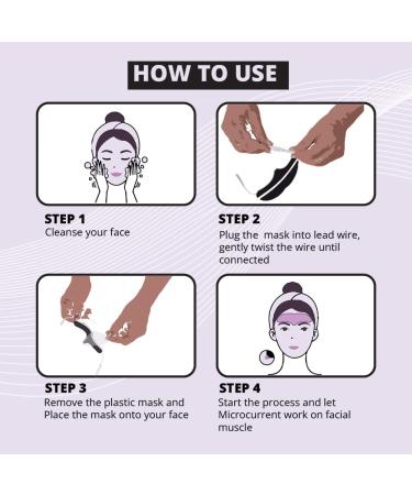 7E Myolift Conductive Forehead Anti-Aging Face Mask Attachment | Electronic Facial Mask for Myolift Microcurrent Face Lift Device | Reusable (Up to 12 Times) - Buy Online on GoSupps.com