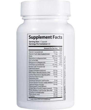 Enuvia Carb Blocker with Vitamin C - Plant-Based Carb Management Formula for Keto Diet - 60 Capsules - Buy Online on GoSupps.com
