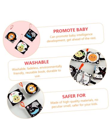 Toyvian 7-Stage Fabric Book - Educational Baby Toys for Global Shipping | Soft Interactive and Engaging Learning Resources - Buy Online on GoSupps.com