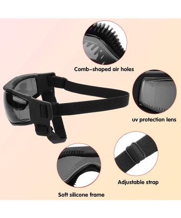Dog Sunglasses - UV Protection Waterproof Glasses for Medium & Large Dogs - Stylish Pet Eye Protection - Buy Online on GoSupps.com