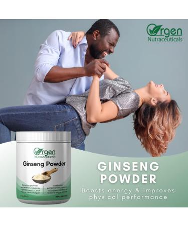 Orgen Ginseng Powder 227g - 100% Pure Enhances Physical Performance Supports Cognitive Function Reduces Mental Fatigue - Buy Online on GoSupps.com