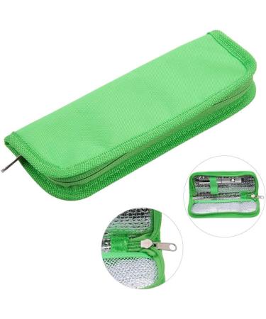Insulin Cooler Travel Case - Portable Medication Organizer for Diabetics - Green - Buy Online on GoSupps.com