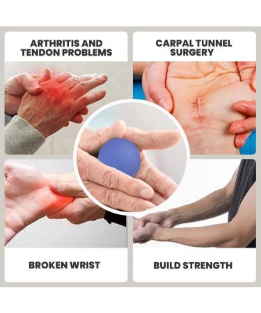 Resultorship Stress Balls - 2-Pack Gel Anti-Stress Balls for Adults & Children | Therapeutic Hand Exercise & Arthritis Relief - Buy Online on GoSupps.com