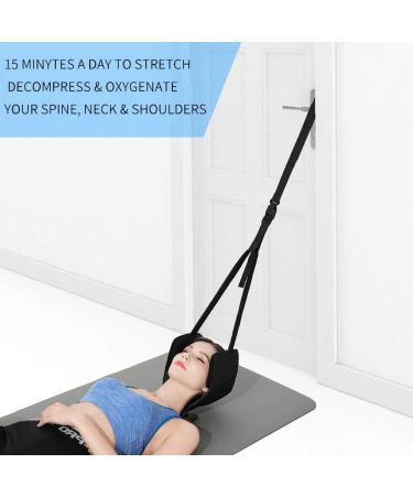 Neck-Head Hammock | Pain Relief Traction Device for Neck & Shoulders | Ideal for Physiotherapy | Includes Free Sleep Mask - International Shipping Available - Buy Online on GoSupps.com
