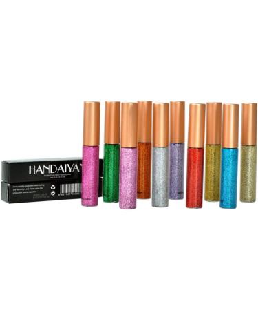 Angoily 30 Pcs Liquid Eyeliner Glitter Eyeliner Shiny Eyeshadow Eye Shadow Liquid Eyeshadow Nightclub - Buy Online on GoSupps.com