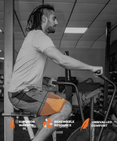 Bearhug Compression Thigh Support - Hamstring & Sciatica Relief - Bamboo Strap for Gym & Running - Size L - Buy Online on GoSupps.com