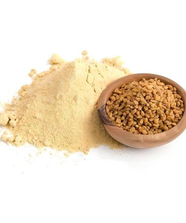 Fenugreek Seed Powder (TRIGONELLA FOENUM) by mi nature | Methi dana powder | (454/ (1 lb) / 16 ounces)| 100% Pure & Natural No addictives| Made in India| NON-GMO Vegan Gluten Free - Buy Online on GoSupps.com
