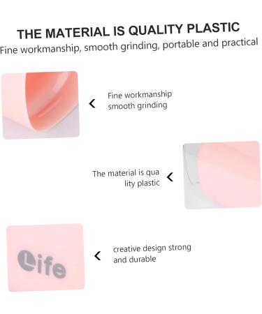 Cabilock Travel Toothbrush Cup | Portable Plastic Drinking Glass | 1-Piece Pink Travel Storage Box  - Buy Online on GoSupps.com