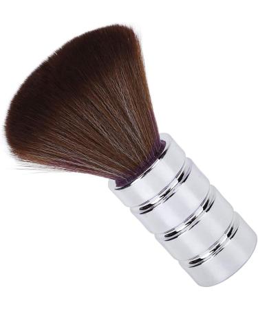 YAOGOHUA Barber Neck Duster Brush Soft Gentle Electroplating Process Professional Neck Cleaning Brush (silver) - Buy Online on GoSupps.com