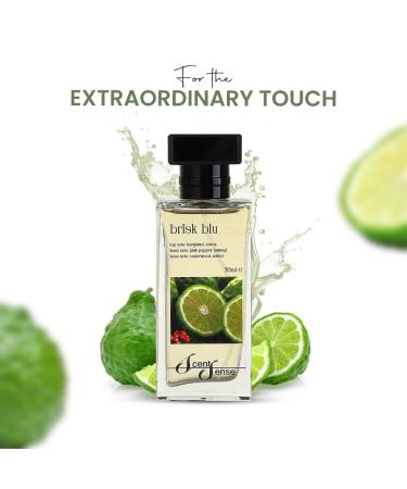 Brisk Blu Perfume for men 50ML (1.7 Fl.oz) I Eau De Parfum Inspired by: Bleu D e Channel's | Long Lasting Perfume I Gift for men I Timeless Scent Luxurious Fragrance - Buy Online on GoSupps.com