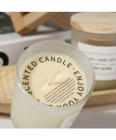 Scented Lavender Candle 6oz | 40-Hour Burn | Long Lasting White Jar Candle for Home | Perfect Gift for Men & Women | Spring Scented Candles - Buy Online on GoSupps.com