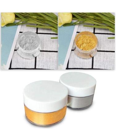 Edible Gloss Powder Color Food Decoration 5g Gold/Silver Decoration Wedding Cake For Birthday Party - Buy Online on GoSupps.com