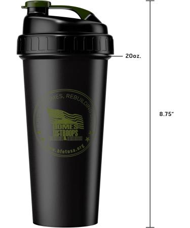 Muscletech Homes for Our Troops Camo Shaker Cup - 20 fl oz | Official MuscleTech Product - Buy Online on GoSupps.com