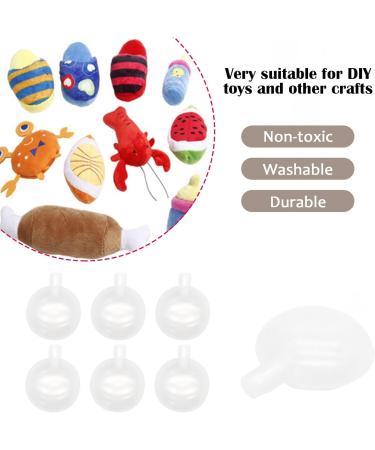 Mebamce 35mm Round Flat Squeakers - 6pcs Noise Maker Inserts for Toy Repair - Buy Online on GoSupps.com