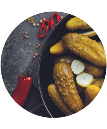  Euro-East Euro-East 6 x 660g Fermented Chili Cucumbers in a Jar - Made using the traditional pickling method - Buy Online on GoSupps.com