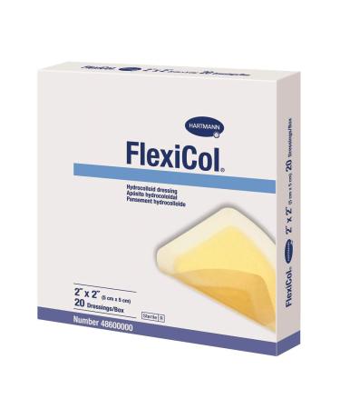 Conco Flexicol 2X2 Hydrocolliod Dressing - Box of 20 - Model 48600000 by CONCO