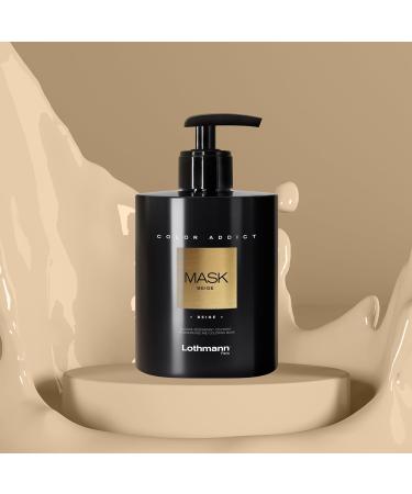 Lothmann Paris - Mask Color Addict Regenerating Hair Color Beige - 300ml - Buy Online on GoSupps.com