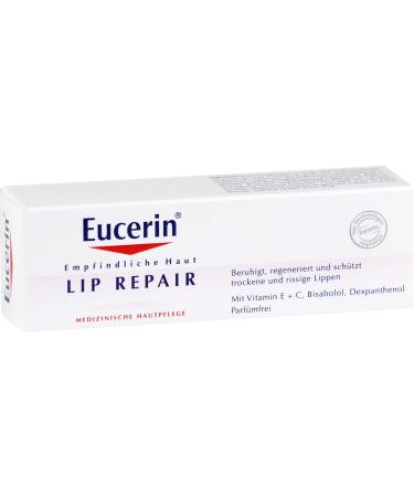 Eucerin pH5 Lip Repair Cream 10g - Intense Hydration & Soothing Relief for Dry Lips | Buy Internationally - Buy Online on GoSupps.com