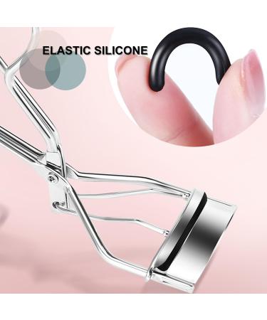 Premium Hysotok Eyelash Curler Set - Stainless Steel 2 Replacement Pads & Mascara Brushes for Perfect Lashes | International Shipping - Buy Online on GoSupps.com