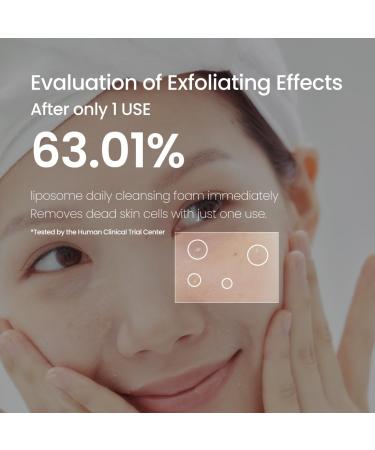 delphyr Liposome Daily Cleansing Foam Gentle Exfoliation for Sensitive Skin with Centella Asiatica TECA Deep Pore & Makeup Cleanser Korean Skincare for Trouble Care (4.05 fl. oz 120ml) - Buy Online on GoSupps.com