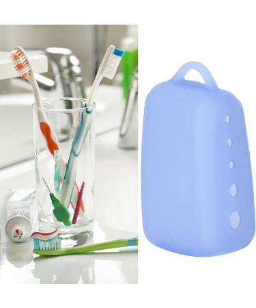 Buy Silicone Electric Toothbrush Head Covers for Travel - Protective Caps for Camping & Outdoor Use (Light Blue - Buy Online on GoSupps.com