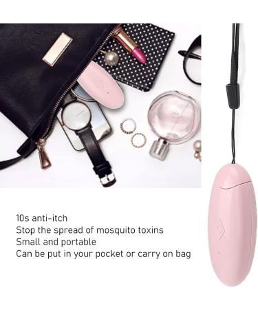 Natudeco Anti-Itching Device for Kids | Mosquito Bite Relief | Effective Itch Eliminator (PINK) - International Shipping Available - Buy Online on GoSupps.com